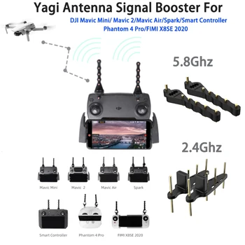 Drona Yagi Antenă de 2.4 Ghz Drone Telecomanda Antena Amplificator de Semnal Pentru DJI Mavic Mini PRO Mavic 2 Phantom 4 Pro EVO II