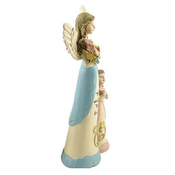 Dropshipping Design Nou, Ziua Mamei Cadou Creativ Fată Frumoasă Zână Floare Statuie Acasă Dectoration Polyresin Înger Figurine