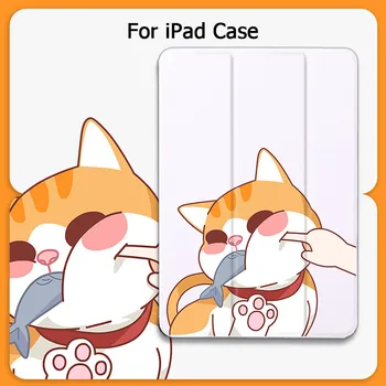 Drăguț Câine Corgi Pentru iPad Pro 11 12.9 2020 Tableta PU Caz Learther Pentru ipad a 7-a Generație Caz ipad Mini 5 4 3 2 1 Aer 2 Cazuri
