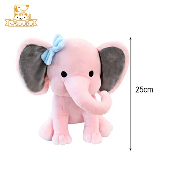 Drăguț Elefant Roz Drăguț Mare Ureche Păpuși Pentru Copii Moale De Pluș Jucarii Moale Animale De Desene Animate Figura Pernă Canapea Decor Pentru Copii Cadouri