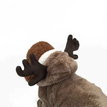 Drăguț Lână Îngroșa Câine de Companie Haine de Crăciun Hanorac cu glugă Călduroasă Desene animate Mici Haine de Câine de Companie Drăguț de Crăciun Haine XS-XL