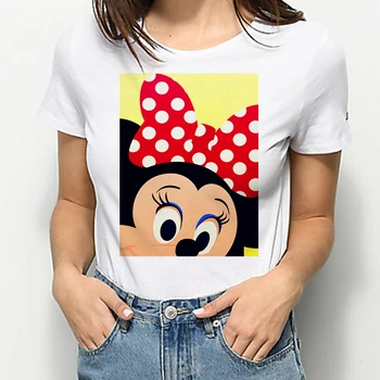 Drăguț Mickey Mouse-Goofy Câine Donald Duck Print Vara Femei Tricou Fata de Moda de Top Student Harajuku Unisex T-shirt