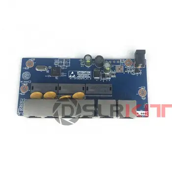 DSLRKIT 48V 72W 6 4 Porturi PoE Injector Power Over Ethernet 4,5+/7,8-