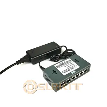 DSLRKIT 48V 72W 6 4 Porturi PoE Injector Power Over Ethernet 4,5+/7,8-