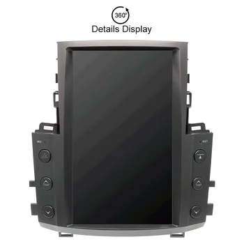 DSP ecran Vertical Tesla stil Android 9.0 Auto Multimedia Player Pentru Lexus LX570 2007-GPS radio audio stereo hartă unitatea de cap