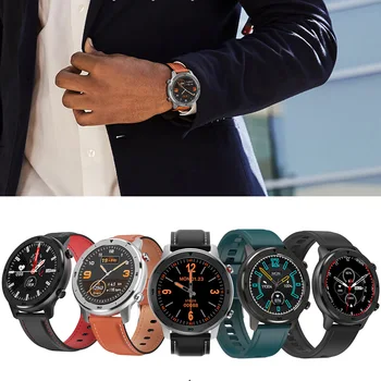 DT78 1.3 inch Full Runda Full Touch Screen Smart Watch Band Pedometru Smartwatch Bărbați Femei Monitor de Ritm Cardiac Brățară Inteligent
