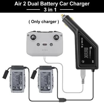 Dual Baterie Practice Portabil în aer liber Camping Port USB Încărcător de Mașină Ușor Multifuncțional Durabil de Călătorie Pentru Mavic Air 2