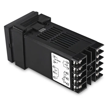 Dual Digital Controler de Temperatura RKC PID Termostat Digital REX-C100 + 40A Releu SSR + K Termocuplu 1m Sonda