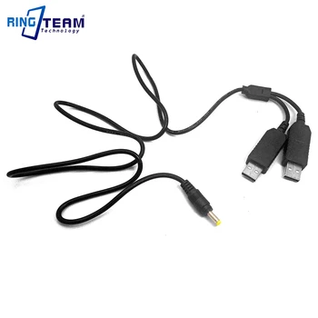 Dual USB Cablu de Alimentare Mini Adaptor de Tensiune Converti DC 4017 pentru NIK EP-5A EN-EL14 EP-5B EN-EL15 EP-5F PNA DCC8 DCC12 DCC15 NP-W126