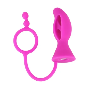 Dubla Penetrare Un Vibrator Erotic Jucarii Sexuale Pentru Cupluri Adult Produse Femeia Patrunde Barbatul Penis Artificial Vibratoare Curea Pe Penis Anal Plug Pentru Om