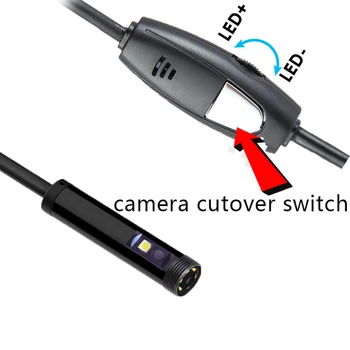 Dublu Obiectiv USB Endoscop Endoscopice Ecran 720P de Canalizare Camera de Inspecție Ip67 Boroscop Tip c Endoscop pentru Smartphone-ul Android