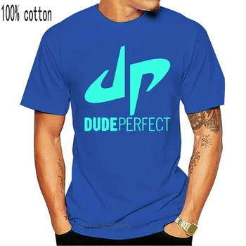 Dude Perfect Tricou Dude Perfect Logo-ul T-Shirt Amuzant de sex Masculin Tricou Plus dimensiune Scurt Maneca Tricou de Imprimare de Moda