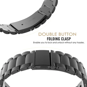 Duoteng 20mm 22mm curea Pentru Samsung Gear S2 S3 Bratara pentru Huami Amazfit TRB pentru Galaxy Watch 42 46mm pentru Huawei GT 2 Bratara