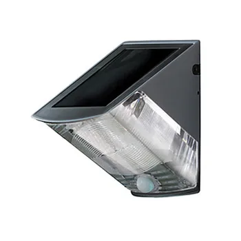 DUS Solar Lumină în aer liber Lampa de Gradina Cu 2 Lumini, Senzor de Mișcare Gard LED Lumina de Perete Transport Gratuit