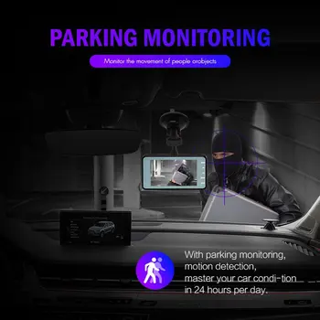 DVR auto de Conducere Recorder Video Full HD de 1080P 3.6 Inch Înregistrare în Buclă Viziune de Noapte G-Senzor Unghi Larg de Conducere Recorder