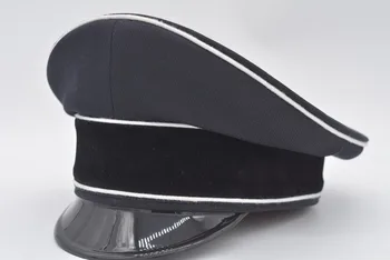 E. M. D WW2 M32 pălărie ,ofițer, Diagonal Lână,linia albă