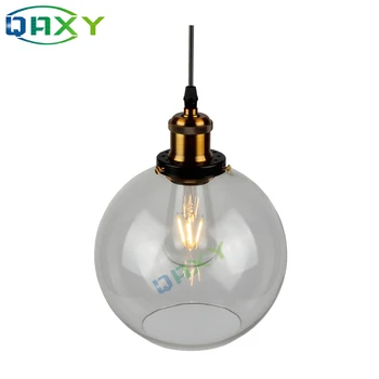 E27 Creative Clar/Sticlă brună Lampi Acasă Bucatarie Dormitor Pandantiv cu LED-uri de Lumină Agățat corp de Iluminat Suspendu[D1501]