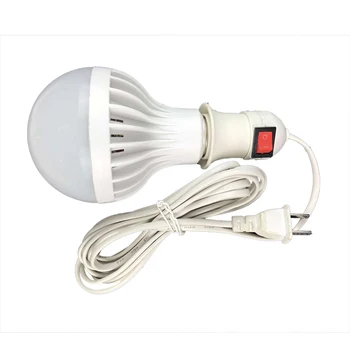 E27 lampă de Baze de 4 M cablu de alimentare UE/SUA plug independent butonul întrerupătorului de linie pentru pandantiv cu LED-uri bec suspensie soclu
