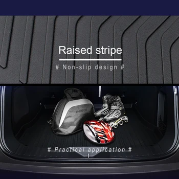 EALEN Pentru Land Rover Range Rover Sport 2016 2017 Boot Liner mat Anti-alunecare Accesorii 1Set Mașină de Marfă portbagajul din spate mat