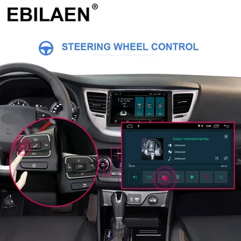 EBILAEN Android 9.0 Masina Radio Player Multimedia Pentru Hyundai Tucson iX35-2018 Auto 2Din Navigatie GPS Auto casetofon
