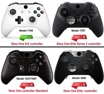 Echipamentul de Destinul Model Masca Frontală Carcasă Caz piesă de schimb pentru Xbox One X si One S Controler (Model 1708)