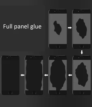 Ecran complet Panou Adeziv Tempered Glass Pentru Xiaomi Pocophone F1 Poco F1 2.5 D Curbată rotunjite oleophobic de Înaltă calitate