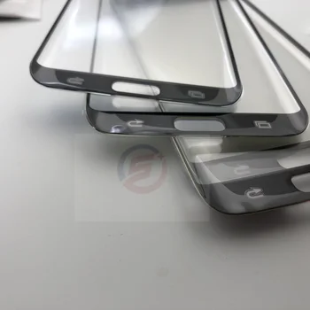 Ecran frontal Lentila de Sticla pentru Samsung Galaxy S7 Edge G935 G935F SM-G935F G935FD Spate Capac Baterie Usa Spate de Locuințe cu Adeziv