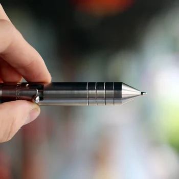 EDC Aliaj de Titan de autoapărare Supraviețuire Siguranță Tactical Pen Creion Cu Scris Multi-funcțional cu lanterna EDC