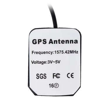 Eightwood Mașină Antena GPS Activ Aeriene cu SMB Plug 1575.42 Mhz pentru Receptoare GPS Sistem de Navigație și Aplicații Mobile