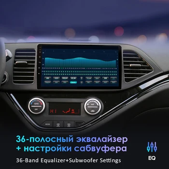 EKIY 8Core 4G LTE, IPS DSP Android 9.0 Pentru Hyundai IX45 Santa Fe 2013-2017 Radio Auto Multimedia GPS Navigatie DVD Stereo