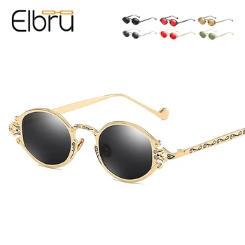 Elbru Epocă Steamprunk Stil de ochelari de Soare Femei Barbati Retro Sculptură Cadru Ochelari de Soare Brand de ochelari de Soare de Designer de Înaltă Calitate UV400
