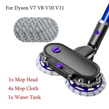 Electric Curățare Mop Cap Pentru Dyson V7 V8 V10 V11 Aspirator Piese Cap de Mop Umed Și Uscat cu Rezervor de Apă