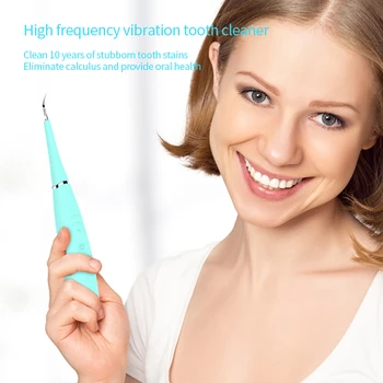 Electric de Albire a Dintilor de Curățare dispozitiv reîncărcabil folosește ață dentară Impermeabil de dinti Electrica curat calcul remover