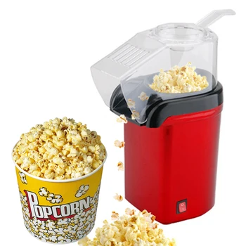 Electric de Porumb Popcorn Maker uz Casnic Automat de Aer Cald de Popcorn Maker Mașină Home-made, DIY Popcorn Gustare Pentru copii