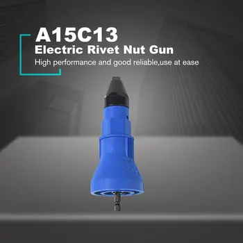 Electric Nit Nuci Pistol de Nituit Instrument Introduce Piulița Instrument de Nituire Drill Adapter 2.4 mm-4.8 mm fără Fir Nituire Burghiu Adaptor