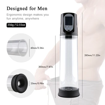 Electric Penis Pompa de Vid Pompa de Marirea Penisului USB Reîncărcabilă Erectie Penis Extender de sex Masculin Marire Jucărie Sexuală Pentru Bărbați