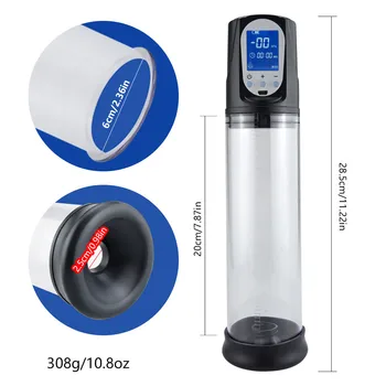Electric Pompa pentru Penis prezervative 10buc Automată de Extindere Penisului Penis Extender Prezervative Lubrifiate Pentru Bărbați Masturbator