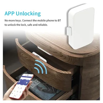 Electronice Inteligente Bluetooth App De Blocare De Control Fișier De Blocare Pantof Dulap De Depozitare Cutie De Scrisori De Blocare Ușă Sertar Mobilier De Blocare