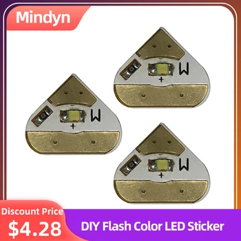 Electronice LED-uri de Culoare Autocolante Copii DIY Manual Pictura Circuitul Educațional Material Mana Jucarii Puzzle Carte de Meserii