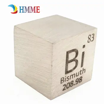 Element Cub 25,4 mm 1 Inch Metal Distilare Masa Molară Densitate Periodice de Colectare Cu Plumb Bi Sn Al Titan, Tungsten Mo C Ni