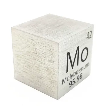 Element Cub 25,4 mm 1 Inch Metal Distilare Masa Molară Densitate Periodice de Colectare Cu Plumb Bi Sn Al Titan, Tungsten Mo C Ni