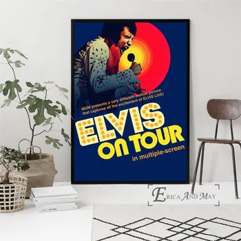 Elvis Presley Clasic Figura Postere Si Printuri Poze De Perete Pentru Camera De Zi Panza Pictura Decorative Decor Acasă Cuadros