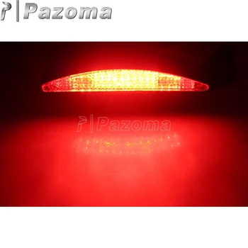 EMARK Motocicleta Roșu LED Stop de Lumină de inmatriculare, Motor Stop Spate Lumina de Frână Pentru Personalizat Și de cele Mai multe Motociclete