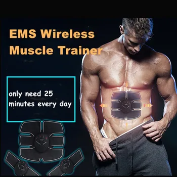 EMS ABS Stimulare a Musculaturii Șoldului Antrenor Wireless Smart Electric de Fitness de Formare Abdominale Corp Slăbire Autocolante de Încărcare USB