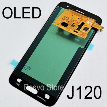 En-gros de 10 buc/lot Pentru Samsung J1 2016 J120 ecran lcd cu touch digitizer asamblare