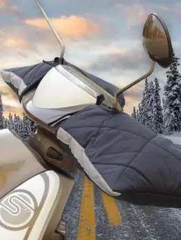 En-gros de Iarna cu Motociclete Mănuși cu Snowmobilul/ATV-uri/Biciclete Murdărie Mănuși de Ciclism Termică Căptușeală Lână Ghidon MTB Windproof Mănuși