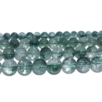 En-gros de Piatra Naturala Verde Vrac Cristal Margele Rotunde 6 8 10 12 MM Alege Dimensiunea Pentru a Face Bijuterii DIY Brățară Colier