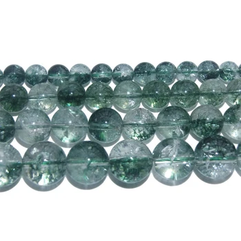 En-gros de Piatra Naturala Verde Vrac Cristal Margele Rotunde 6 8 10 12 MM Alege Dimensiunea Pentru a Face Bijuterii DIY Brățară Colier