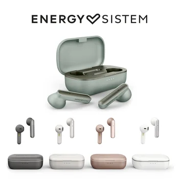 Energie Sistem Căști Stil 3 Adevărat set de căști Stereo Wireless FE2, de încărcare cutie, telefoane Stereo verde, negru, alb, ivory