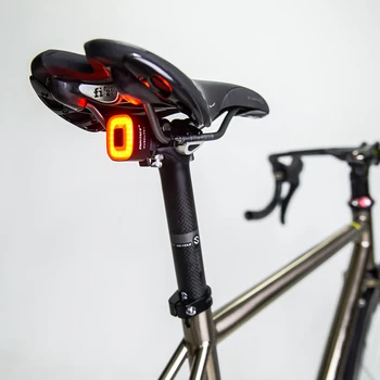 Enfitnix Auto de Frână Biciclete Rutier din Spate Lumina Senzor Inteligent de Ciclism MTB Stop USB de Încărcare Biciclete LED Respirabil Auto Senzor de Lumină